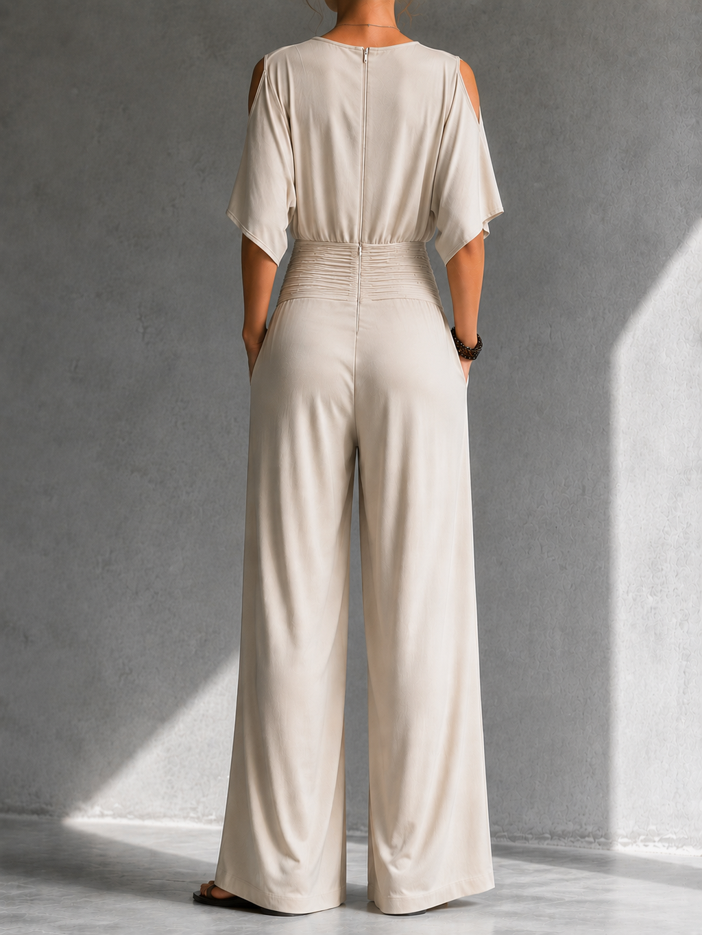 Julia Elegant Wrap Jumpsuit