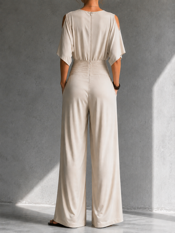 Julia Elegant Wrap Jumpsuit