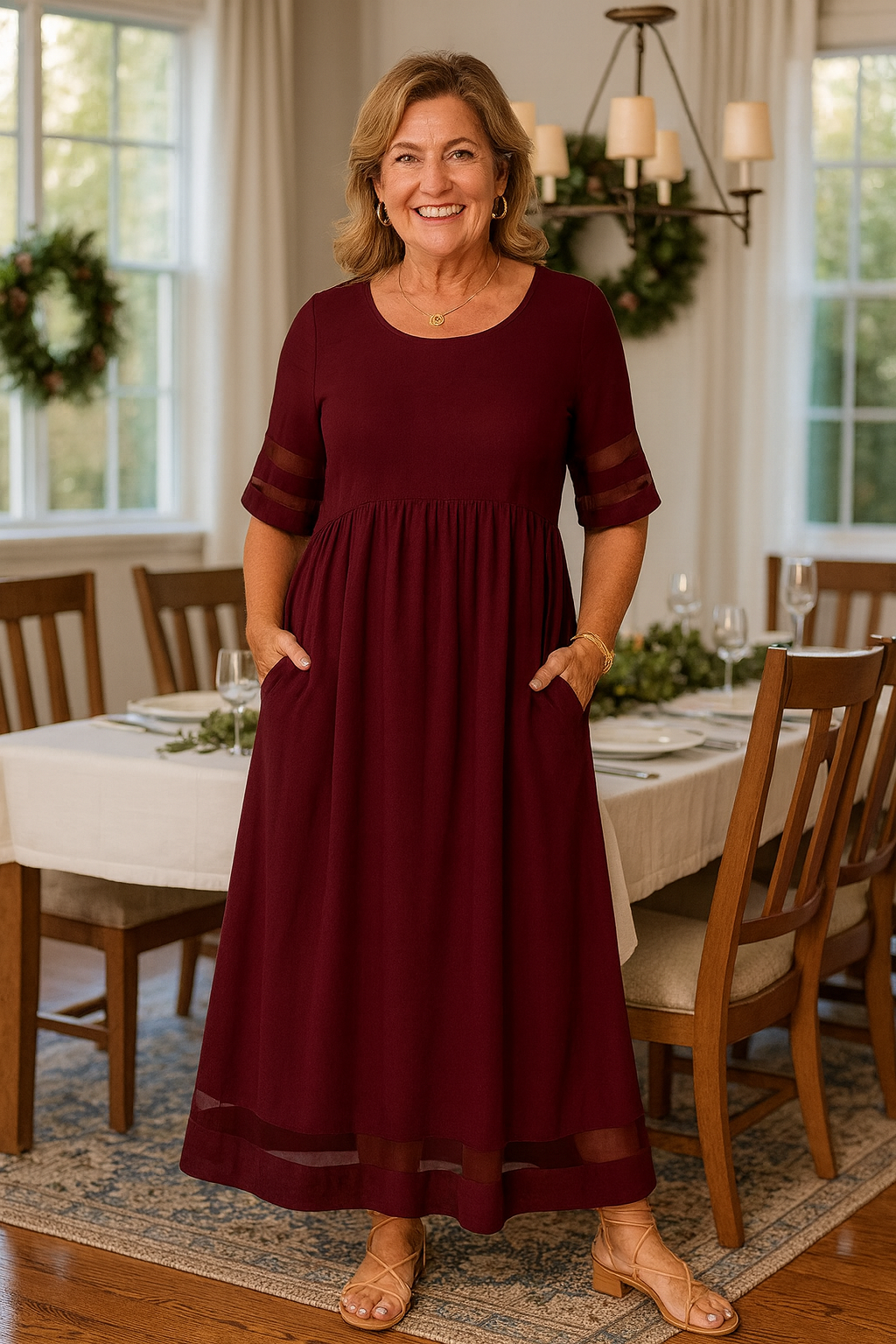 Alurea | Comfortable Elegant Maxi Dress