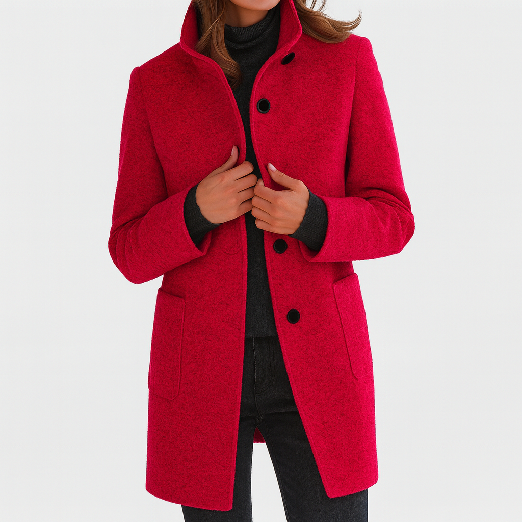 Marlow Grace | Elegant Wool-Blend Jacket