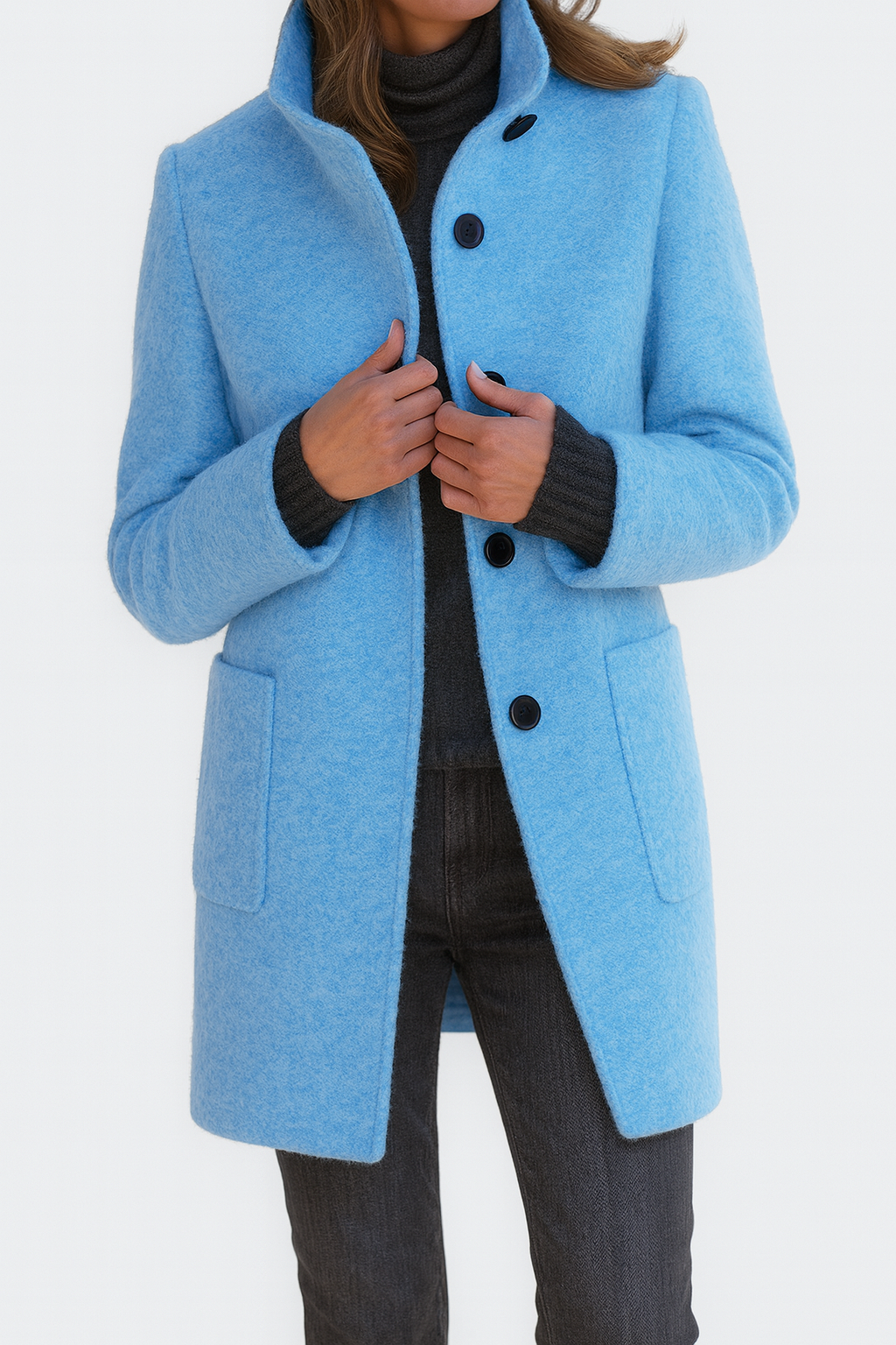 Marlow Grace | Elegant Wool-Blend Jacket
