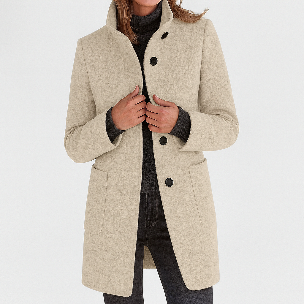Marlow Grace | Elegant Wool-Blend Jacket