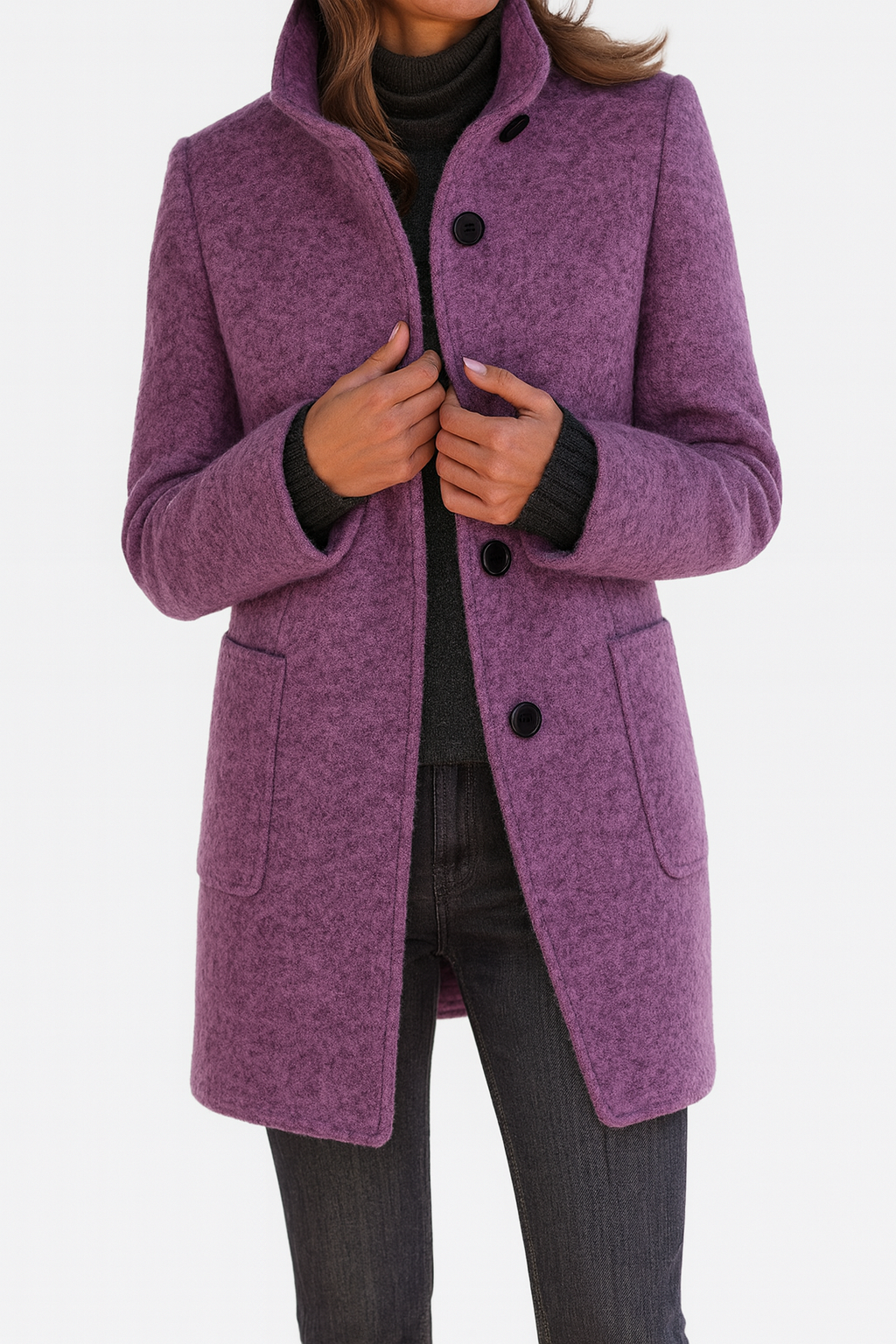 Marlow Grace | Elegant Wool-Blend Jacket