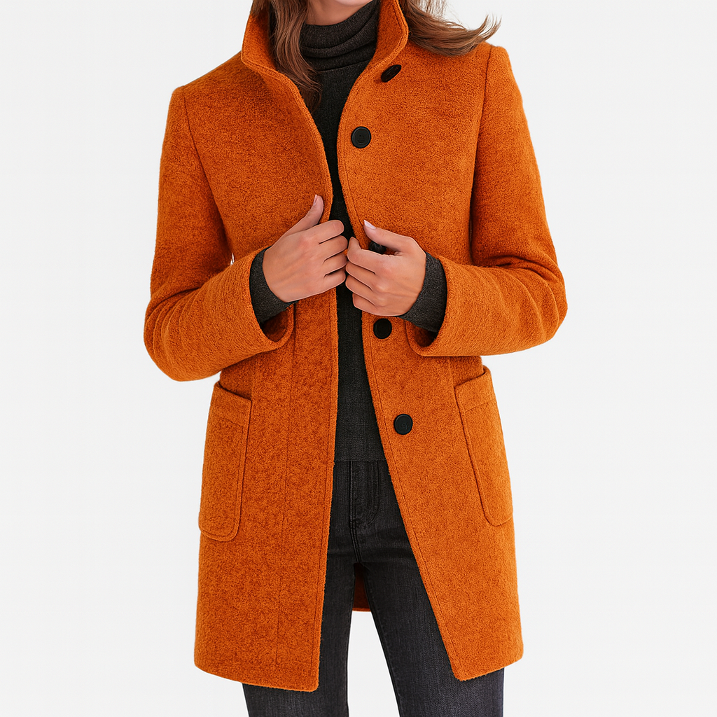 Marlow Grace | Elegant Wool-Blend Jacket