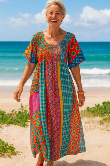 Althea | Flattering Maxi Dress