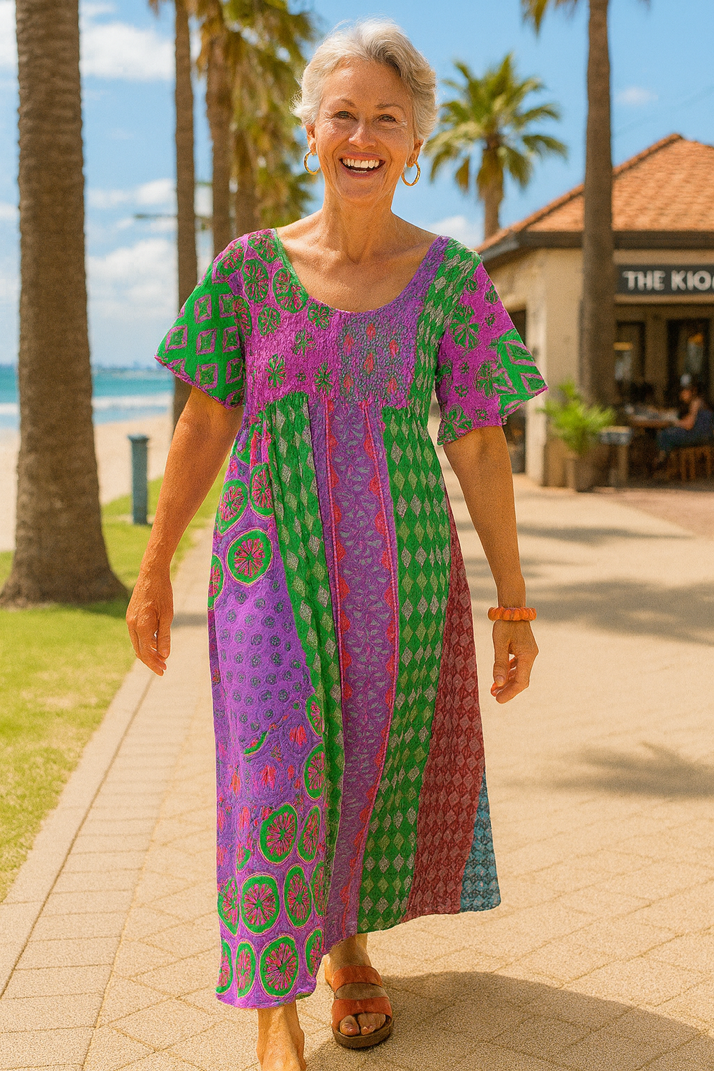Althea | Flattering Maxi Dress