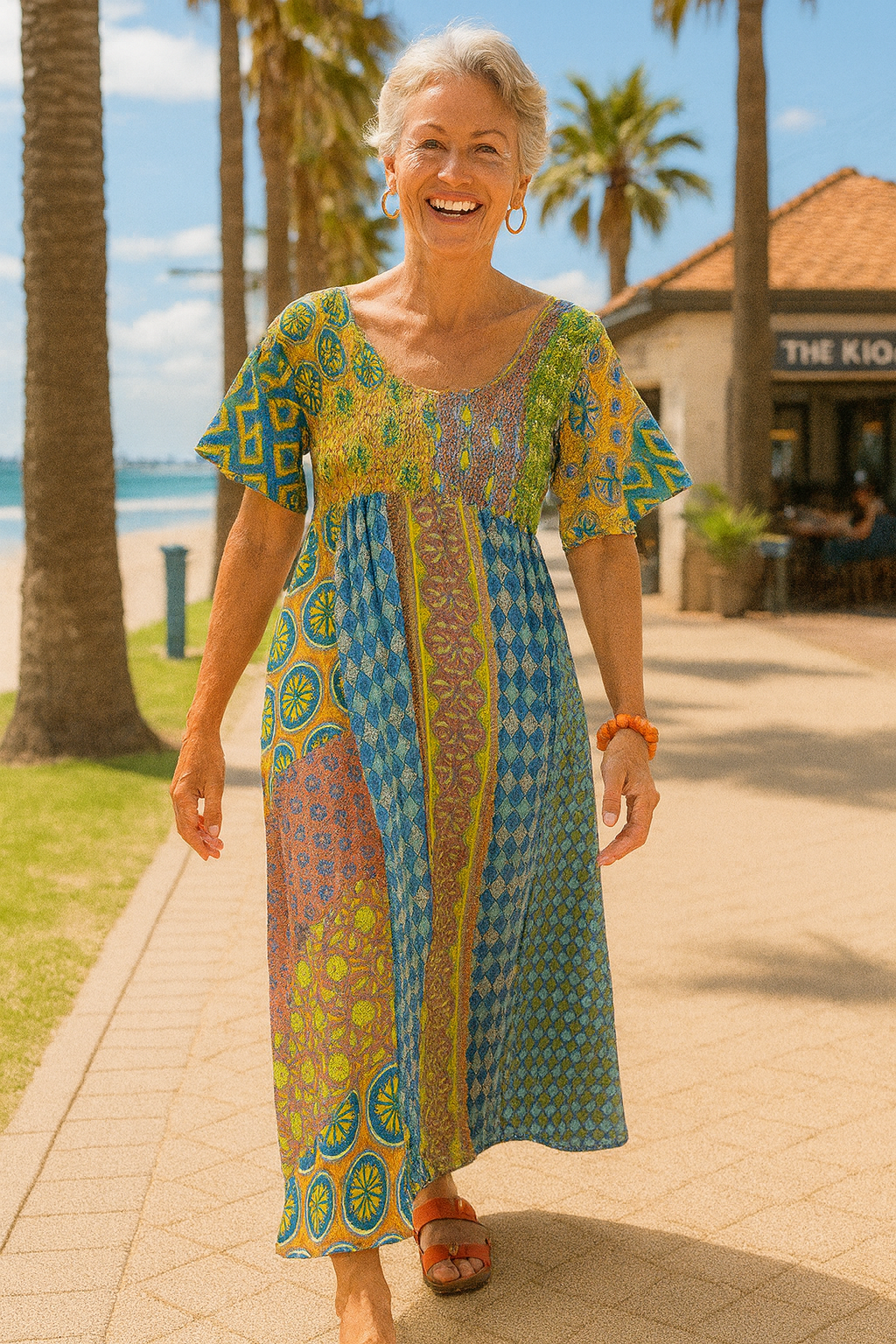 Althea | Flattering Maxi Dress