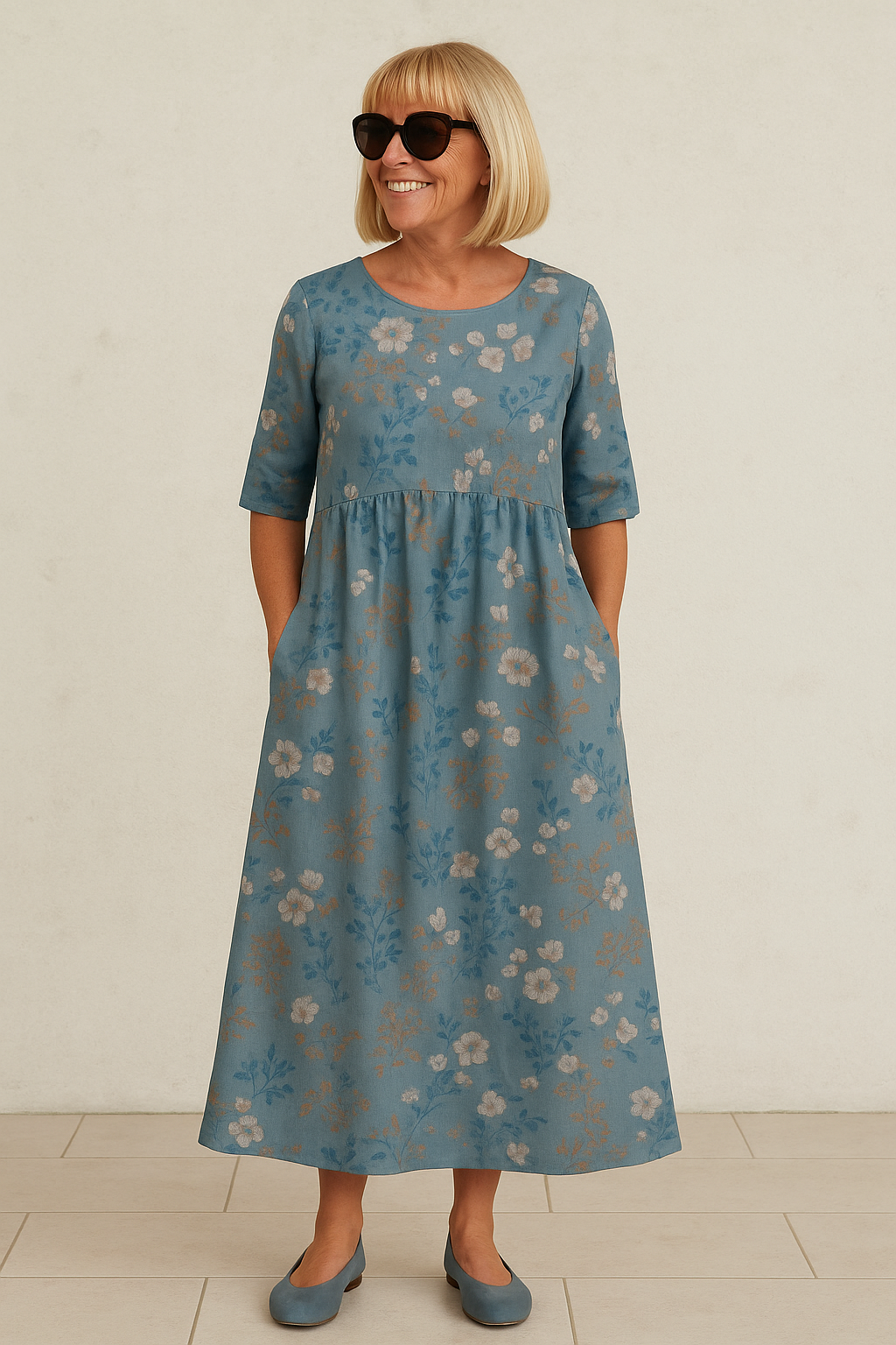 Eliza | Comfortable Midi Dress