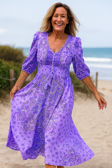 Kiama | Flowy Bohemian Maxi Dress