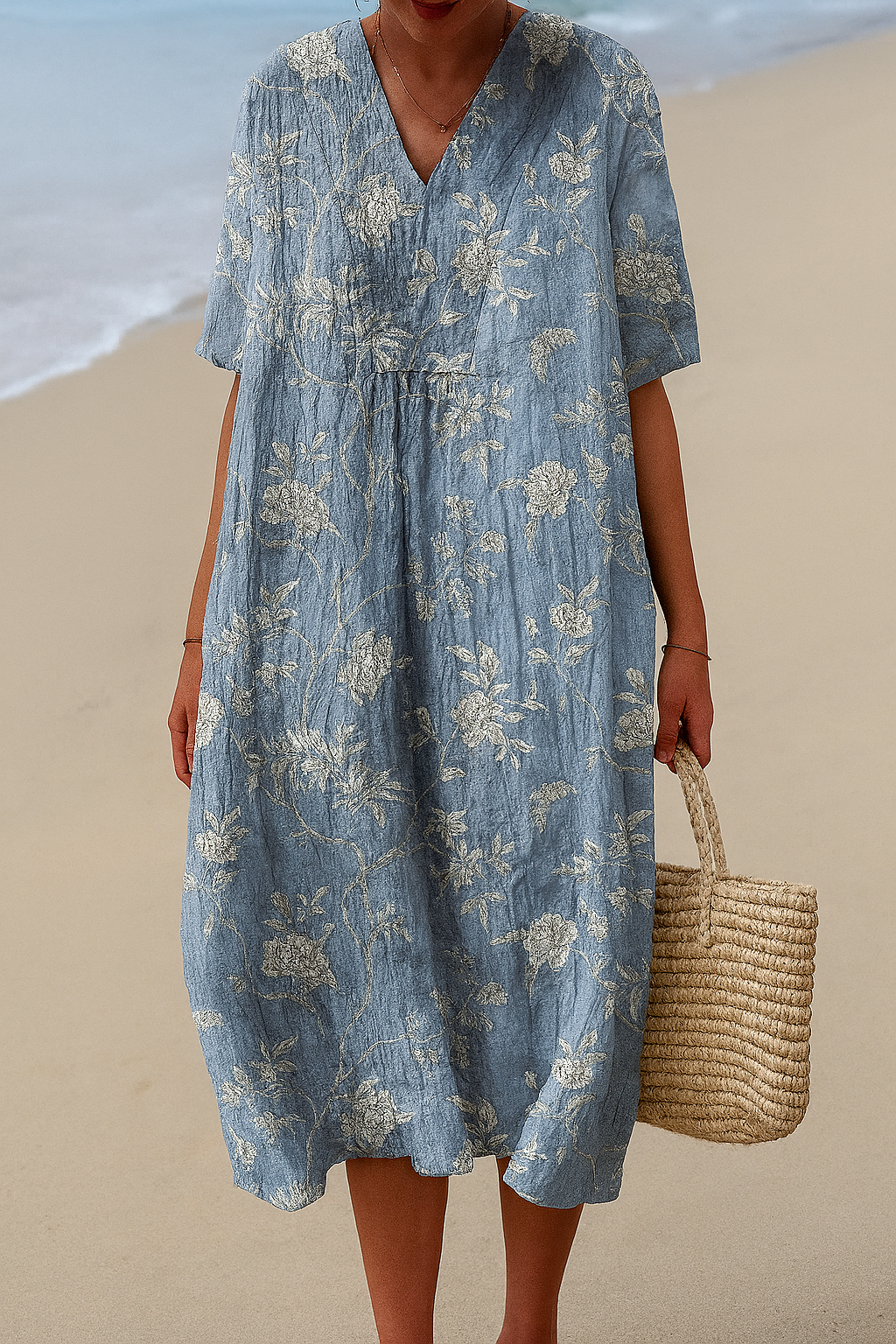 Jacqueline | Artist-Inspired Cotton Dress