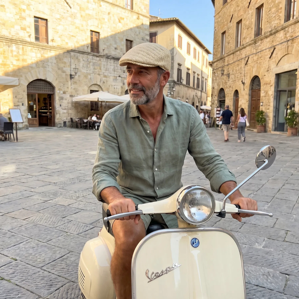Giovanni | Lightweight Summer Flat Cap