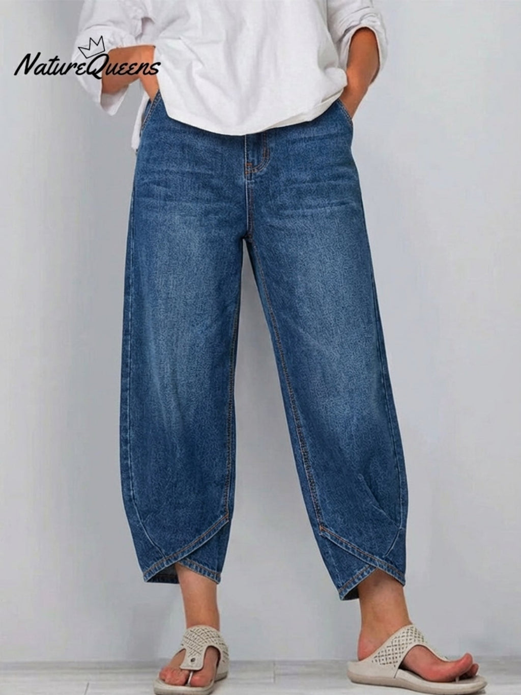 Millie | Lightweight Denim-Feel Pants