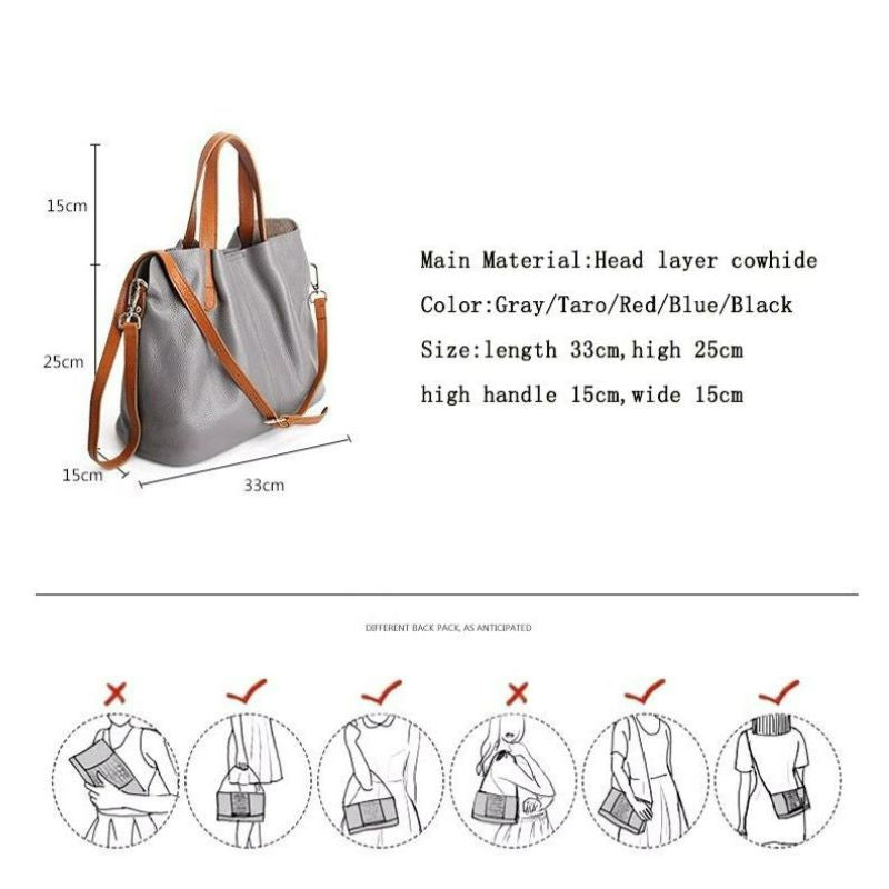 Alana | Vegan Leather Tote Bag