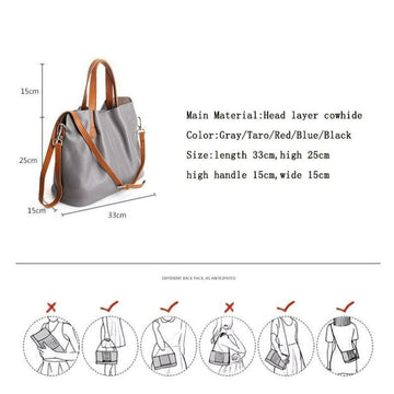 Alana | Vegan Leather Tote Bag