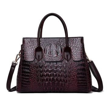 Luxury Vegan Crocodile Handbag