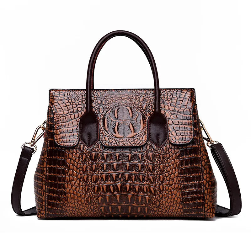 Luxury Vegan Crocodile Handbag