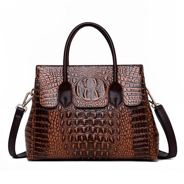Luxury Vegan Crocodile Handbag