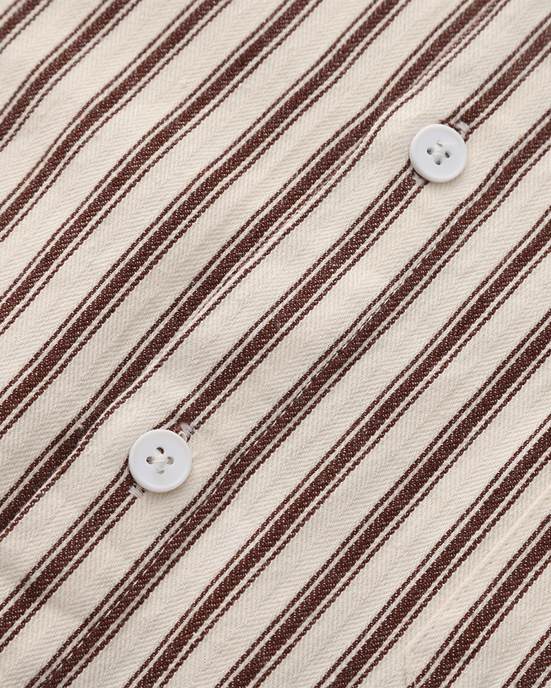 Josh | Lightweight Striped Shirt