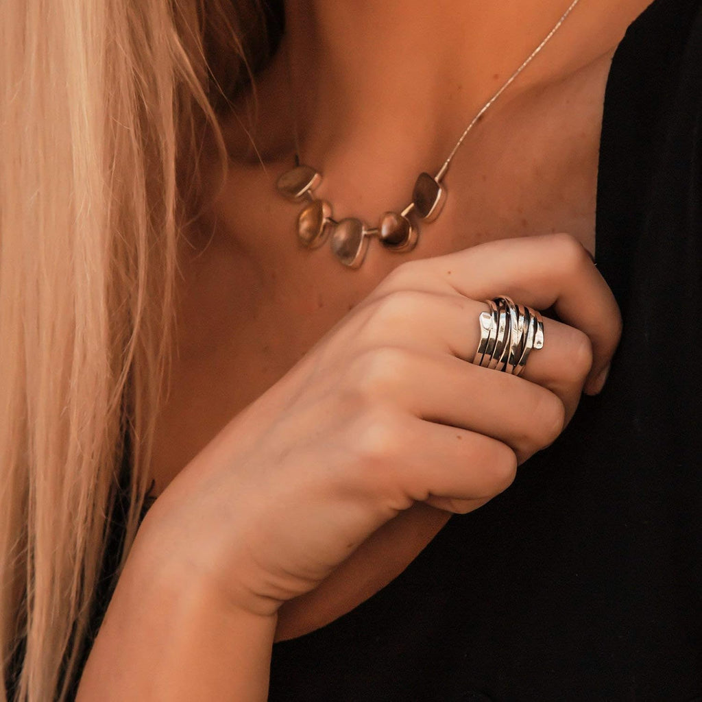 Delila | Elegant Silver Ring