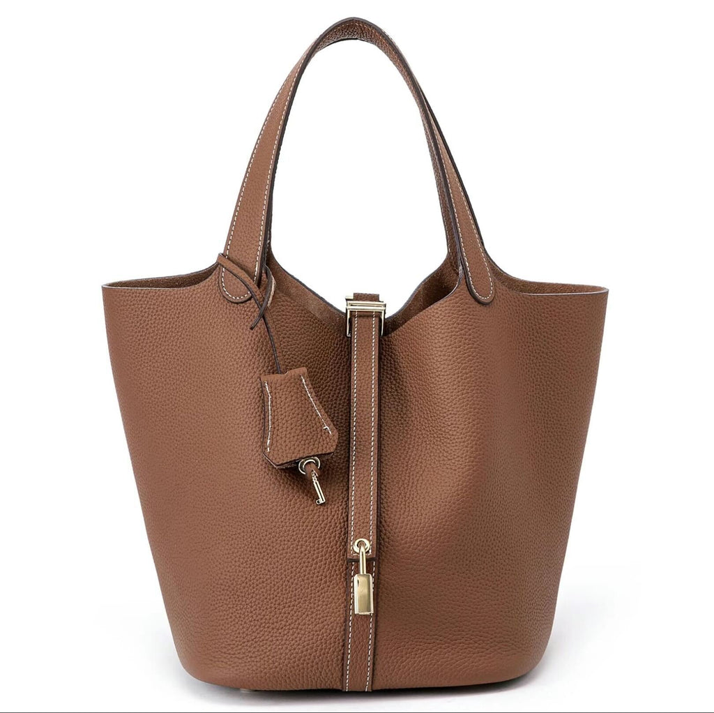 Kate | Lock  Vegan Leather Bag