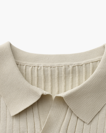 Bari | Comfortable Ribbed Polo
