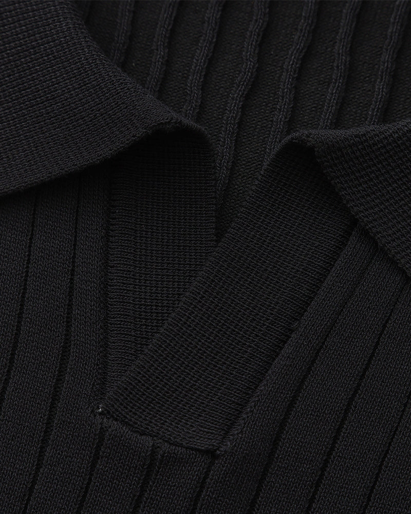 Bari | Comfortable Ribbed Polo