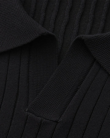 Bari | Comfortable Ribbed Polo