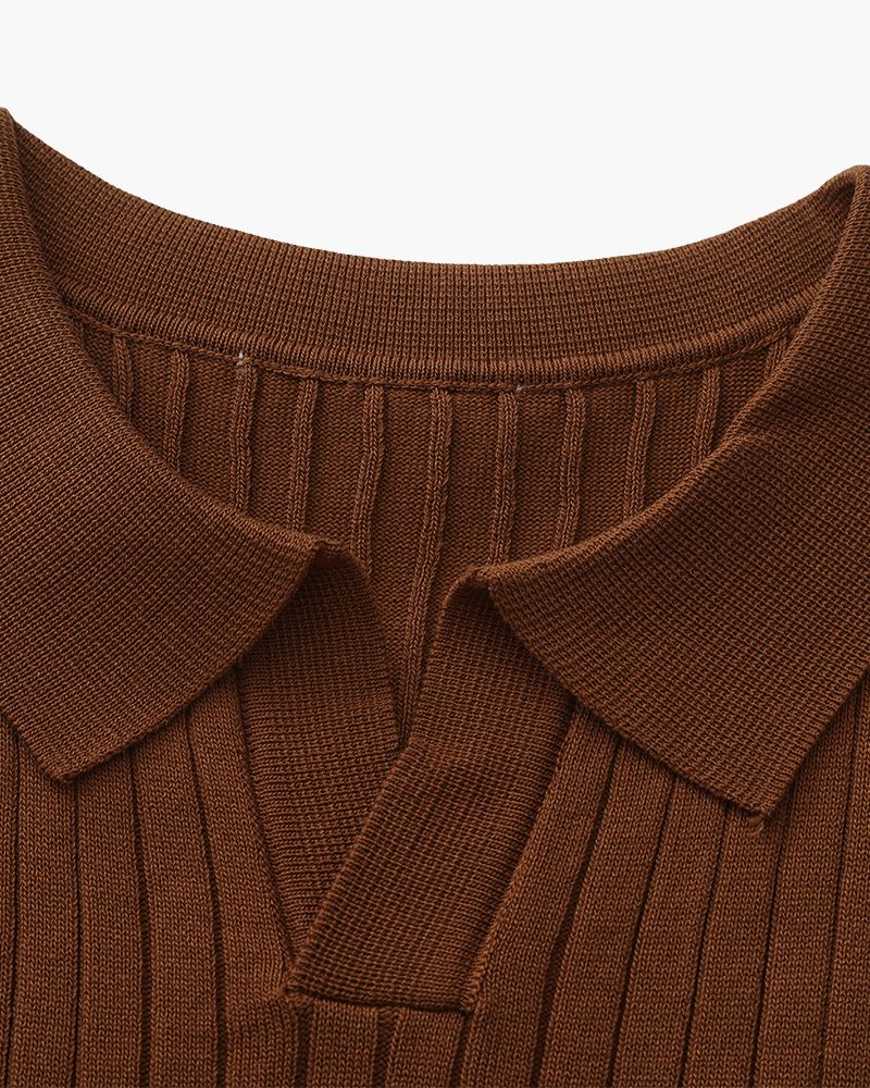 Bari | Comfortable Ribbed Polo