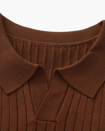 Bari | Comfortable Ribbed Polo