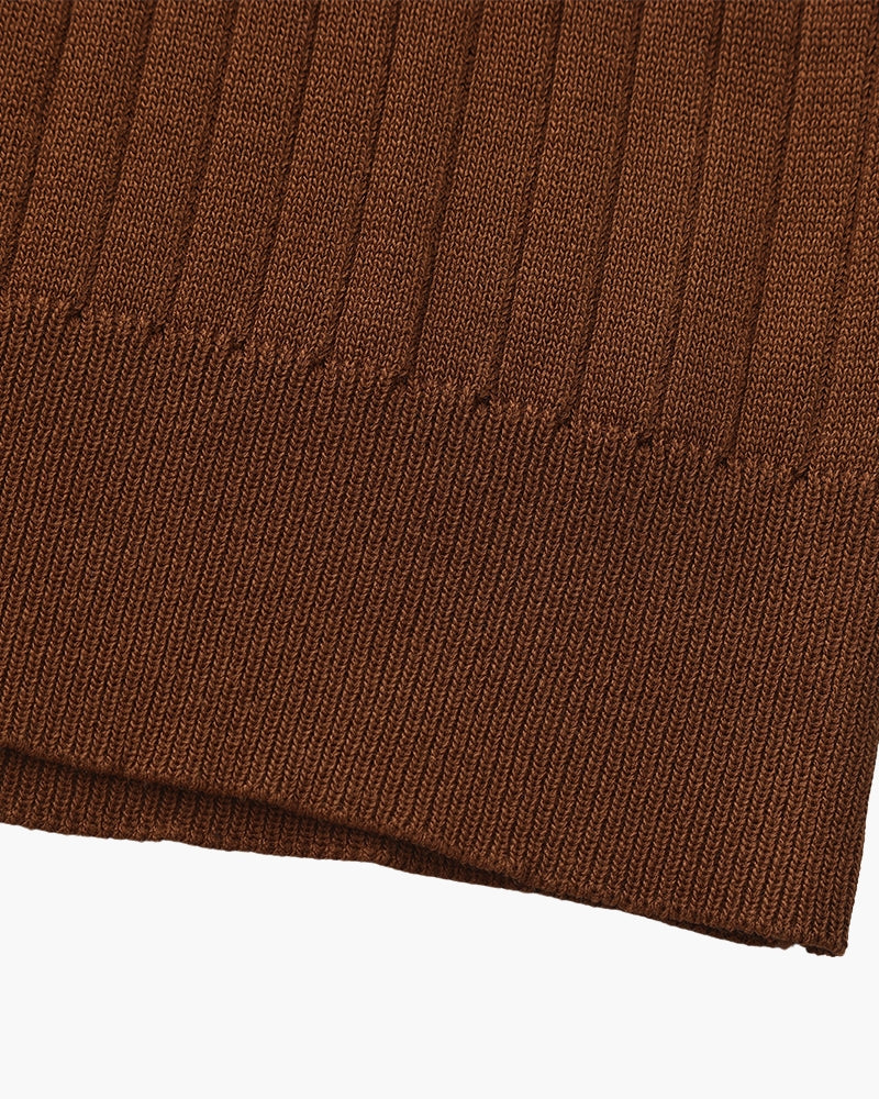 Bari | Comfortable Ribbed Polo