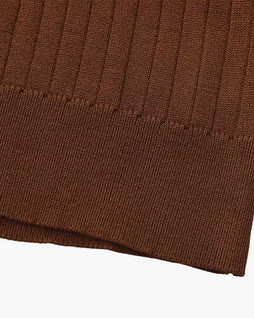 Bari | Comfortable Ribbed Polo