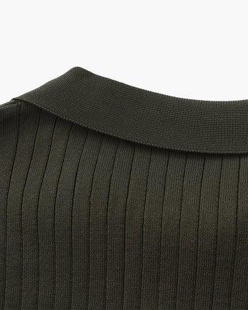 Bari | Comfortable Ribbed Polo