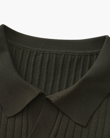 Bari | Comfortable Ribbed Polo
