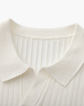 Bari | Comfortable Ribbed Polo