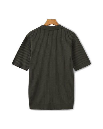 Bari | Comfortable Ribbed Polo