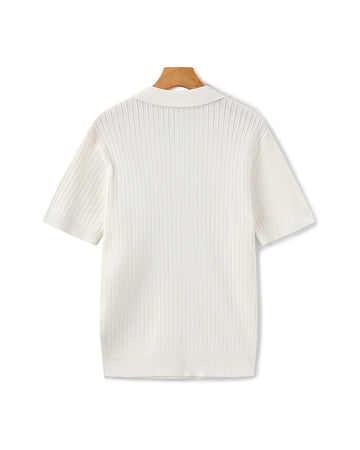 Bari | Comfortable Ribbed Polo