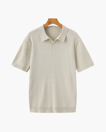 Bari | Comfortable Ribbed Polo