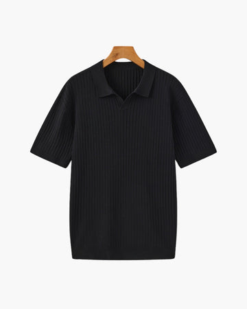 Bari | Comfortable Ribbed Polo