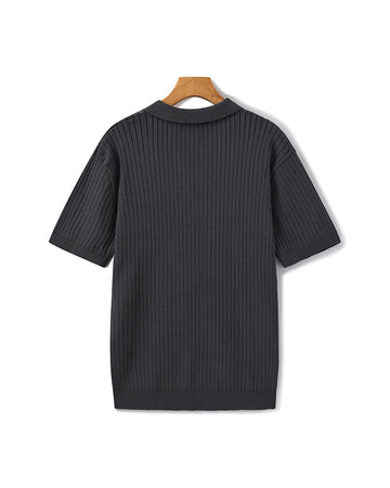Bari | Comfortable Ribbed Polo