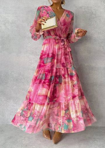 Floral™ | Flowy Wrap Dress