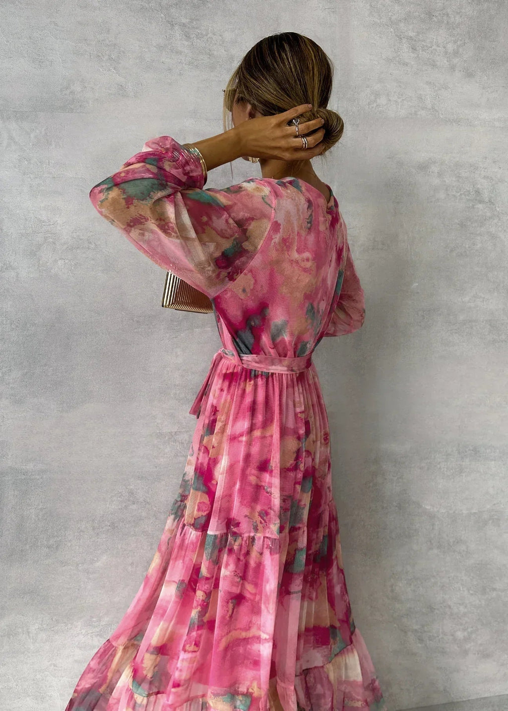 Floral™ | Flowy Wrap Dress