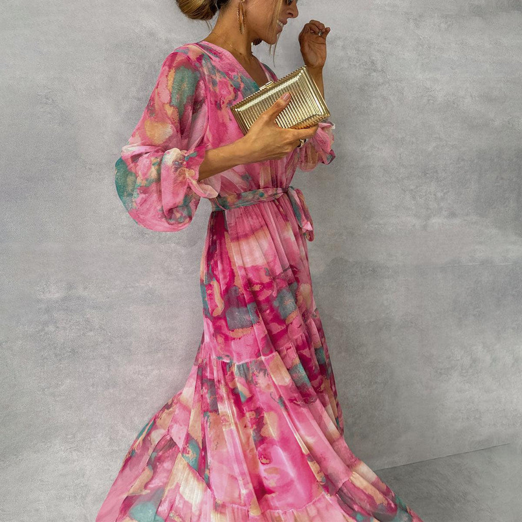 Floral™ | Flowy Wrap Dress