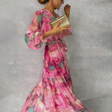 Floral™ | Flowy Wrap Dress