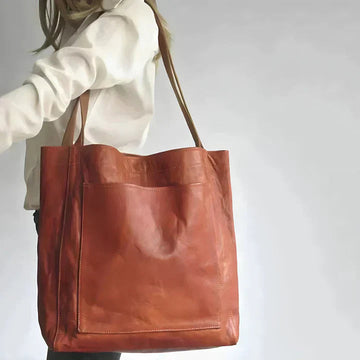 Olivia | Vegan Leather Tote Bag