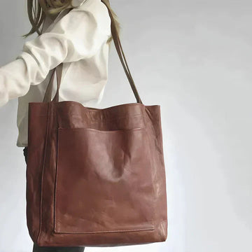 Olivia | Vegan Leather Tote Bag