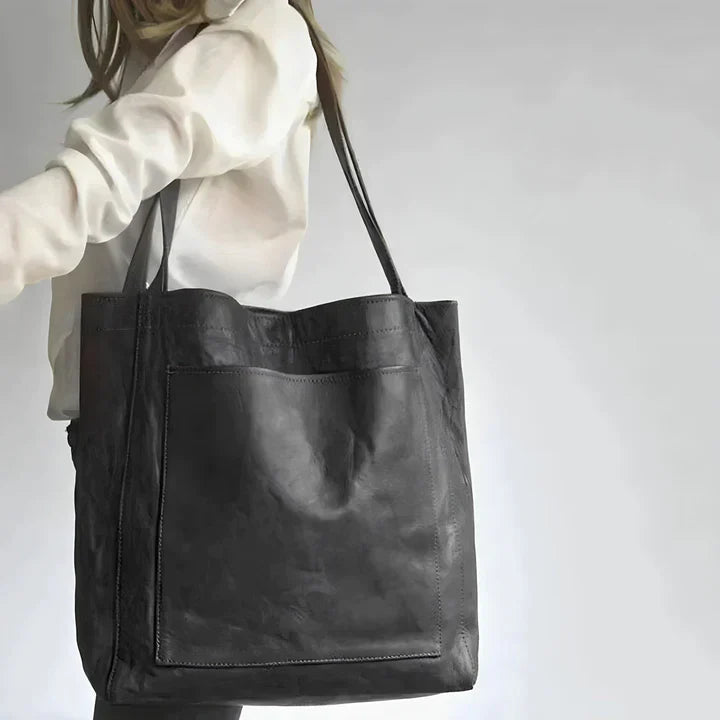 Olivia | Vegan Leather Tote Bag