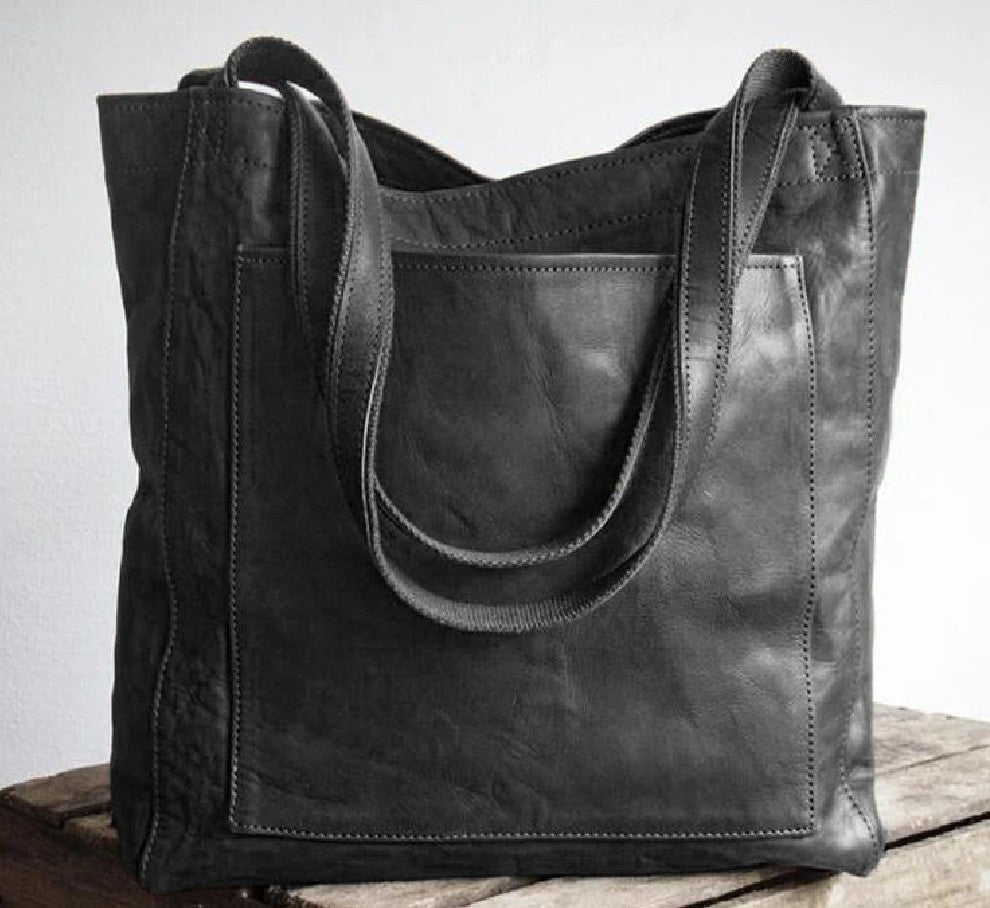 Olivia | Vegan Leather Tote Bag