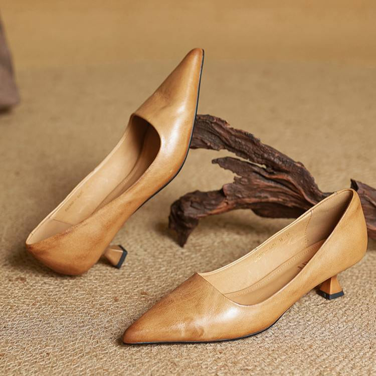 Anok | Genuine Leather Heels