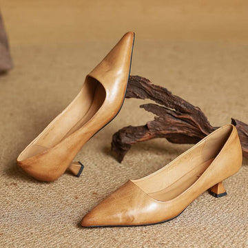 Anok | Genuine Leather Heels