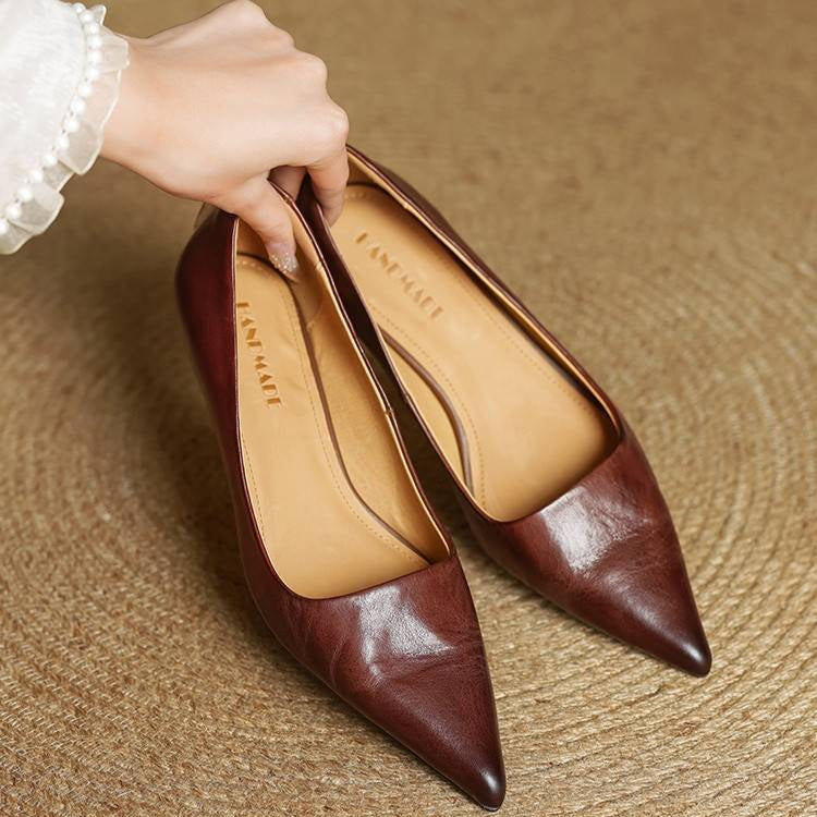 Anok | Genuine Leather Heels